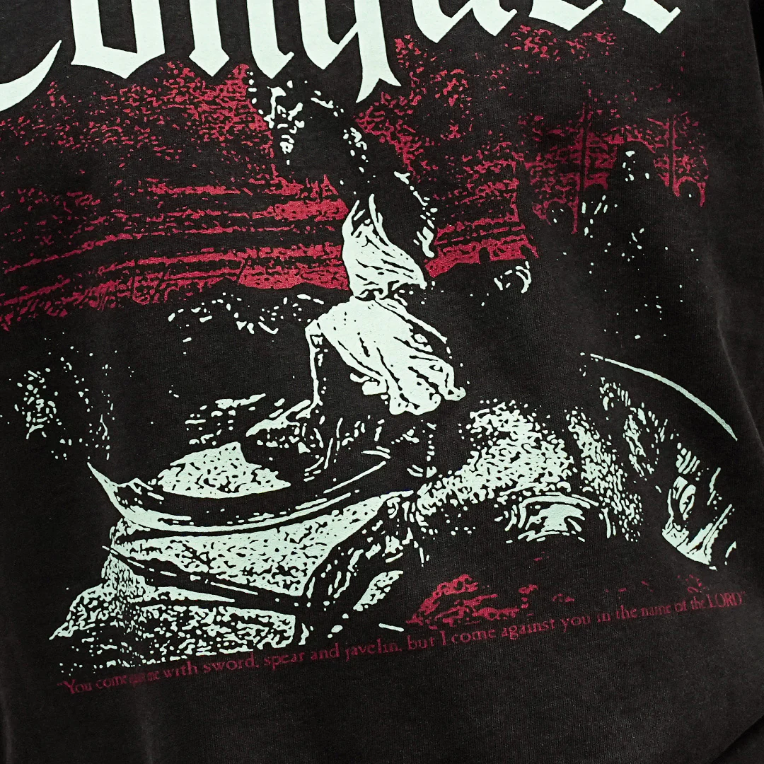 CONQUER - VINTAGE - PREMIUM T-SHIRT - Image 3