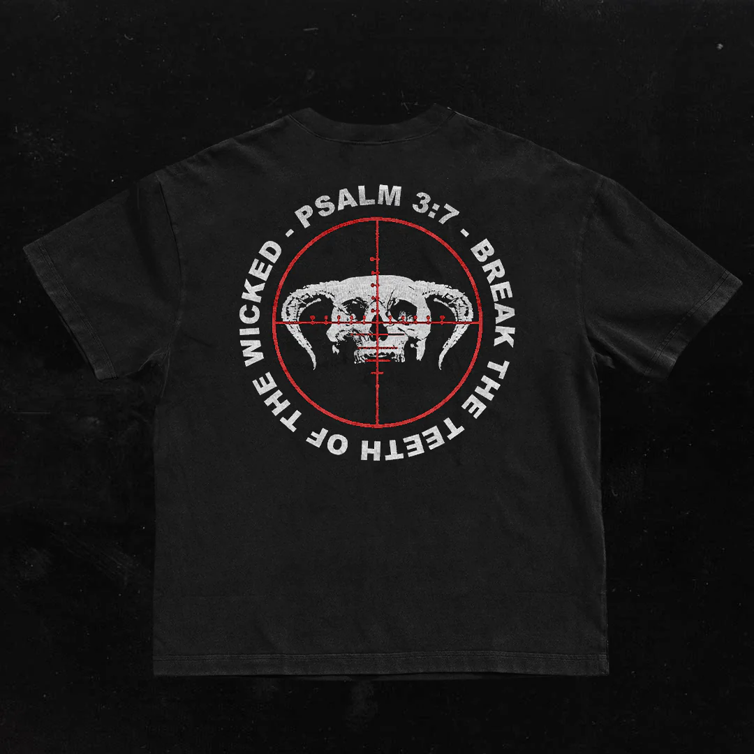 PSALM 3:7 - PREMIUM T-SHIRT - Image 3
